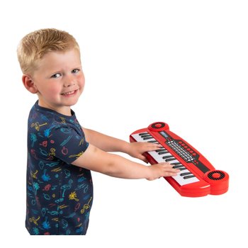 Electronic Piano Keyboard 37 Keys Red