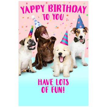 Puppys Birthday Card (No Age)