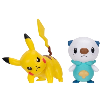Pokémon Battle Figuren Ottaro und Pikachu 2er Set