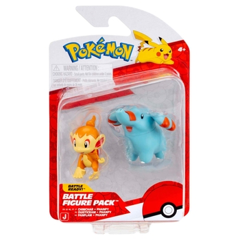 Pokémon Battle Figuren Panflam und Phanpy 2er Set