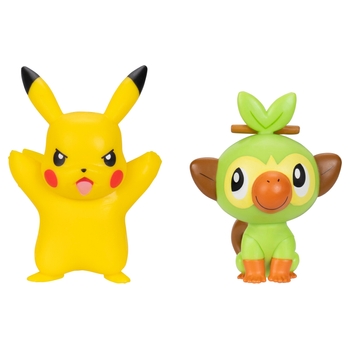 Pokémon - Pack de Combat 2 Figurines Pikachu et Ouistempo
