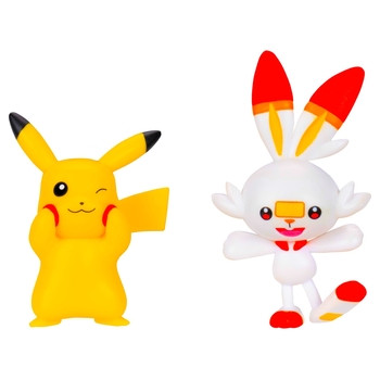 Pokémon - Coffret Figurines Pikachu et Flambino 5 cm