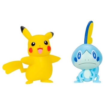 Pokémon - Coffret Figurines Pikachu et Larméléon 5 cm