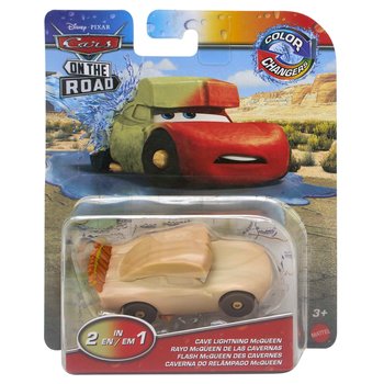 Disney Pixar - Cars Véhicule 1/55 FlashMcQueen Des Cavernes Changeant de Couleur