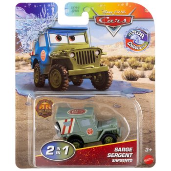 Disney Pixar Cars Color Changers Auto Sarge mit Farbwechsel