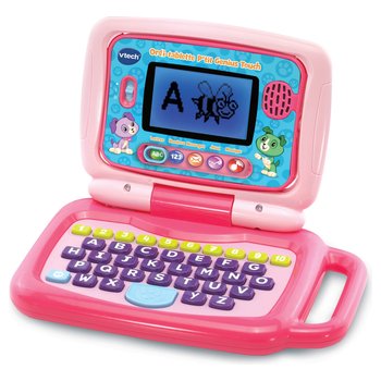 VTech - Ordi-Tablette P'tit Genius Touch - Rose
