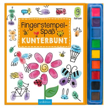 Fingerstempel-Spaß Buch sortiert