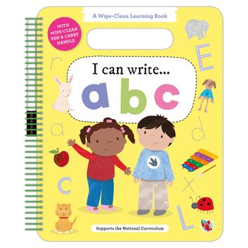 Wipe-Clean Learning Book I Can Write ABC with Marker