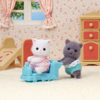 Sylvanian Families Figuren 5457 Perzische Katten Tweeling
