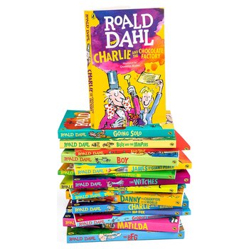 Roald Dahl 16 Books Box Set Collection