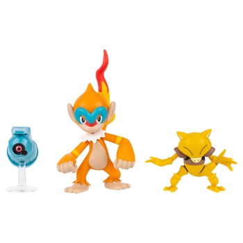 Pokémon Battle Figuren Tanhel, Abra und Panpyro 3er Set