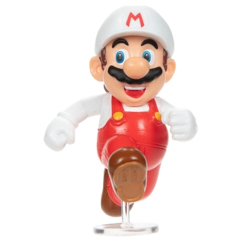 Nintendo Super Mario Action Figure Fire Running Mario 6cm