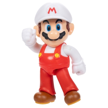 Nintendo Super Mario Action Figure Fire Mario 6cm