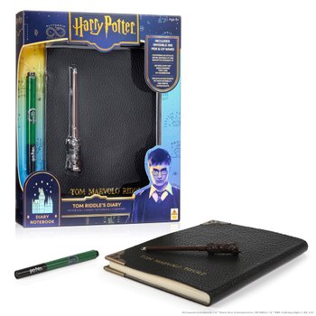 Harry Potter Tom Riddle's Diary Notebook with Pen and UV Torch