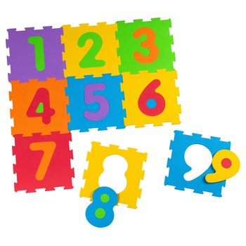 Play Factory Puzzlematte 9 Teilig mit Zahlen