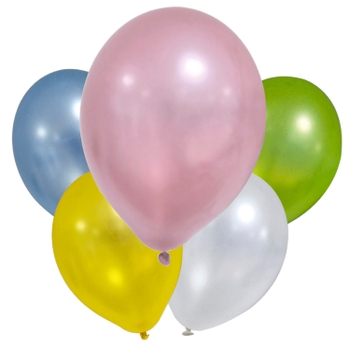 Metallic Ballonnen 8 Stuks