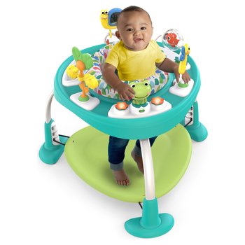 Bright Starts - Siège Sauteur Rebondissant Multi-Activités 2-en-1
