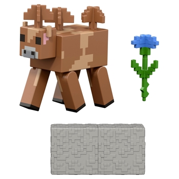 Minecraft - Figurine Brown Mooshroom 8 cm