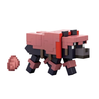 Minecraft Action Figure Armoured Wolf 8cm