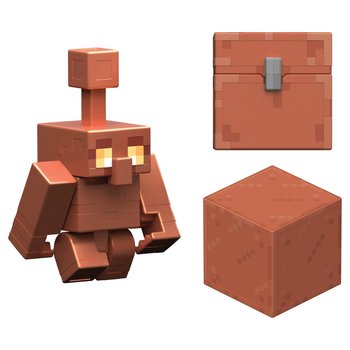 Minecraft Collect and Craft Actiefiguur Koperen Golem 8 cm