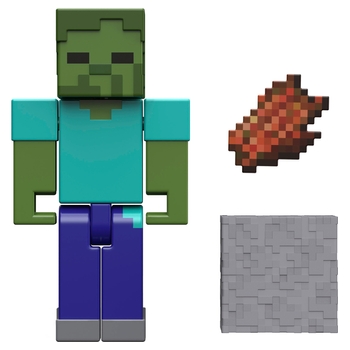 Minecraft Collect and Craft Actiefiguur Zombie 8 cm