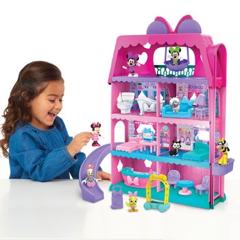 Disney Junior Playset Minnie Mouse Doll House Bow-Tel Hotel