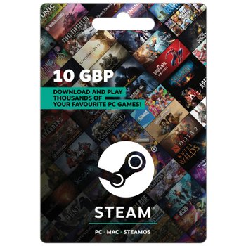 Steam £10 Gift Card