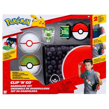 Pokémon Clip 'N' Go Bandolier Gürtel Set mit Pokébällen und Felori