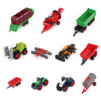 Super Wheelz Diecast Farm Vehicles 11 Pack