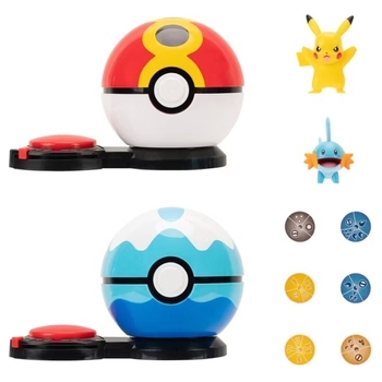 Pokémon Surprise Attack Game 2er Set Pikachu und Hydropi