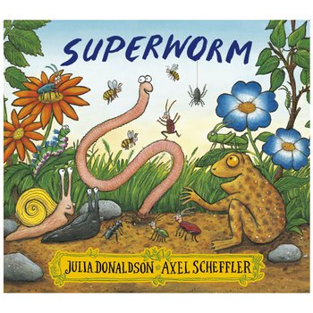 Superworm by Julia Donaldson and Axel Scheffler Paperback Book