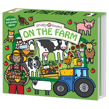 Let's Pretend On The Farm by Roger Priddy Interactive Puzzle Board Book