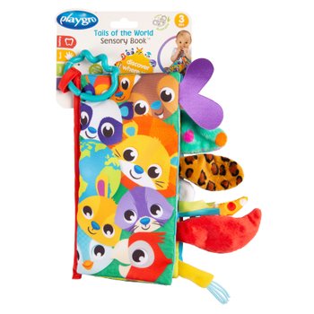 Playgro Tails of the World Soft Sensory Book