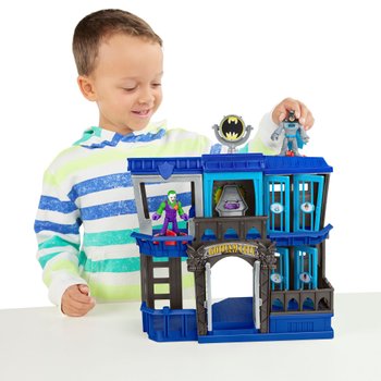Imaginext DC Super Friends Spielset Gotham City Jail Gefängnis mit Figuren