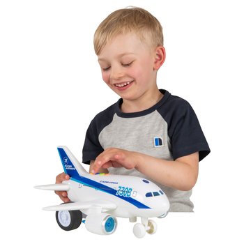 Super Wheelz Flugzeug mit Licht & Sound 1:120