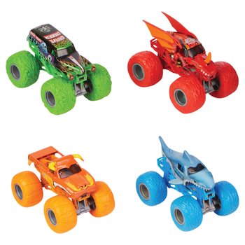 Monster Jam Tough Threads Spielzeugautos 4er Set