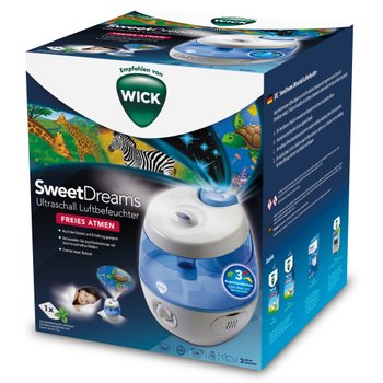 Wick Luftbefeuchter 2-in-1 Sweet Dreams mit Ultraschall und Lichtprojektor
