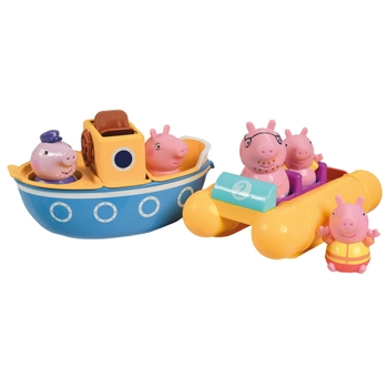 Tomy - Peppa Pig Coffret Aventures en Bateau de Peppa