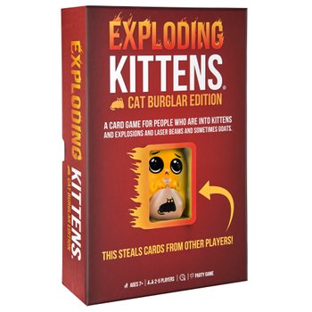 Exploding Kittens Cat Burglar Edition Card Game