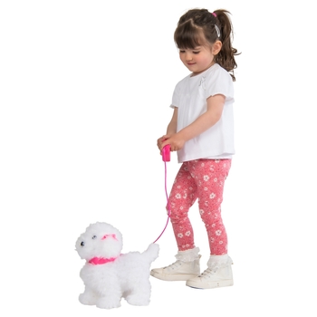Fluffy Puppies Interactieve Knuffel Lopende Poedel