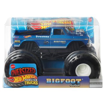 Hot Wheels Monster Trucks Oversized 1:24 Bigfoot 4x4x4 Die-Cast Car