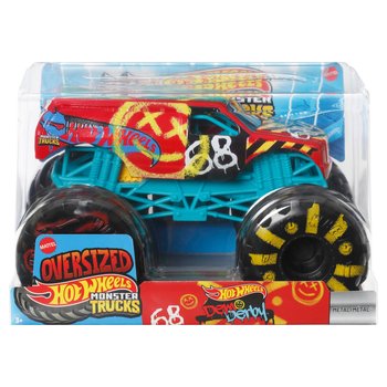 Hot Wheels Monster Trucks Oversized 1:24 Demo Derby Die-Cast Car