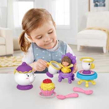Fisher-Price - Little People Disney Princesses l'Heure du Thé de Belle