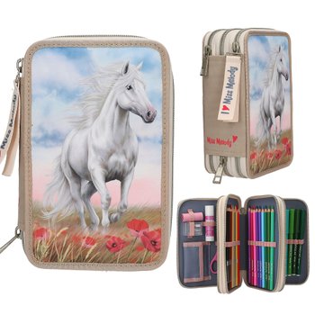 Miss Melody 3 Fach Federtasche Poppy Sand