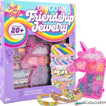 Just My Style Bracelet Making Kit Unicorn Friendship Case