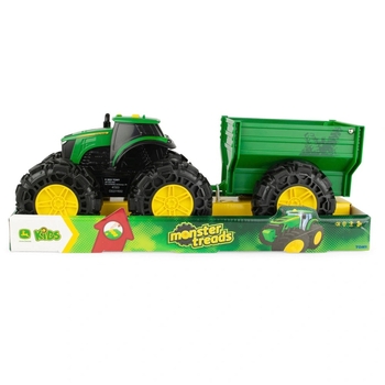 Tomy - Tracteur avec Remorque Détachable Sons et Lumières