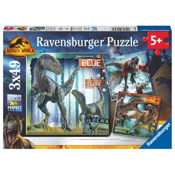 Ravensburger Puzzle Jurassic World Dominion 3 x 49 Teile