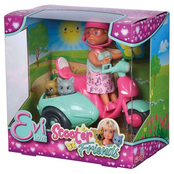 Evi Love Speelset Scooter Friends met Pop en Accessoires