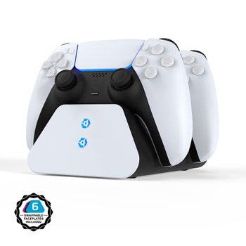 Gioteck Duo Charging Station For PlayStation 5 DualSense Wireless Controllers