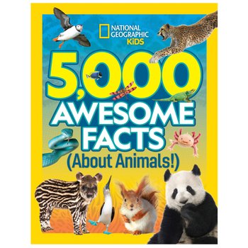 National Geographic Kids 5,000 Awesome Facts About Animals! Hardback Book
